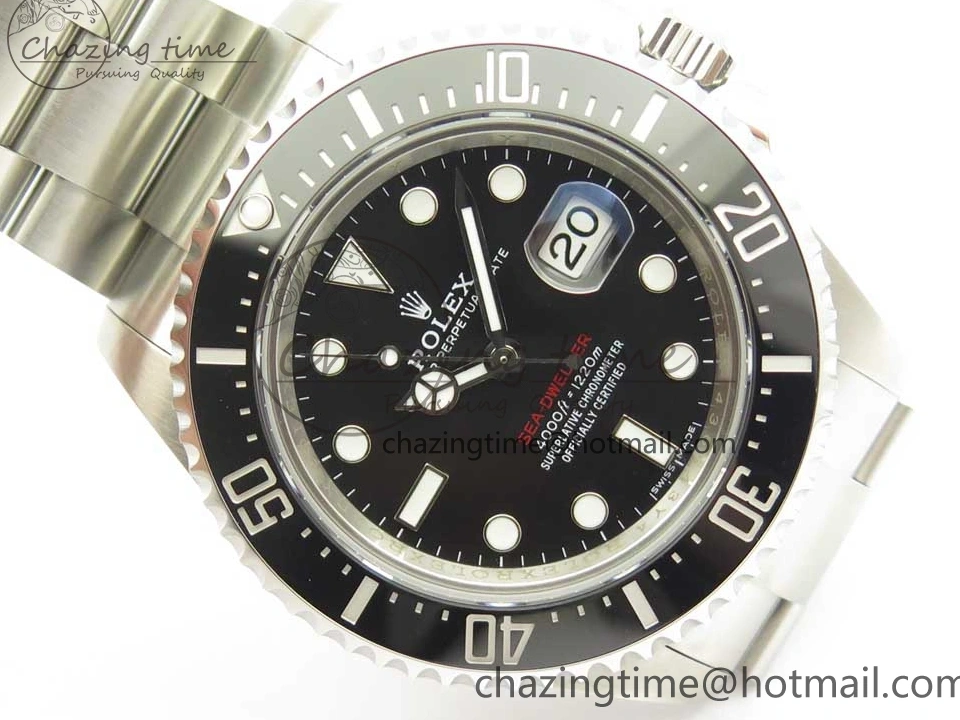 1221 Sea-Dweller 2017 Baselworld 126600 ARF 1:1 Best Edition 904L SS Case and Bracelet A2824 V Sporty 3289